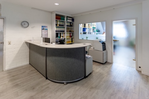 Büro-Innenansicht